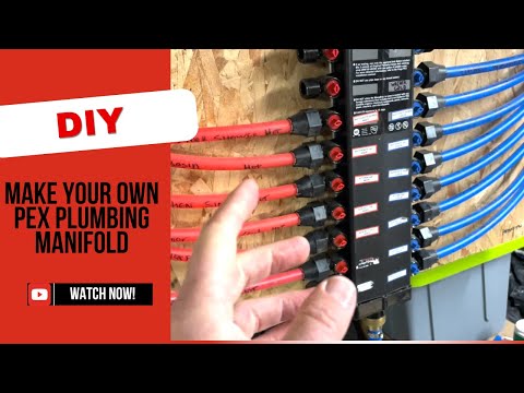 How to Make a DIY PEX Manifold – Step-by-Step Plumbing Tutorial!
