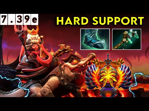 Snapfire Immortal Hard Support - Dota 2 Patch 7.39e Pro Pub Gameplay