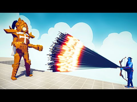 GOLDEN CYBORG vs EVERY GOD - Totally Accurate Battle Simulator TABS