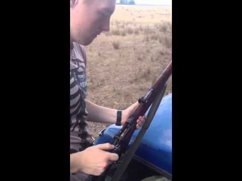 3 shots through Lee-Enfield Mk 3