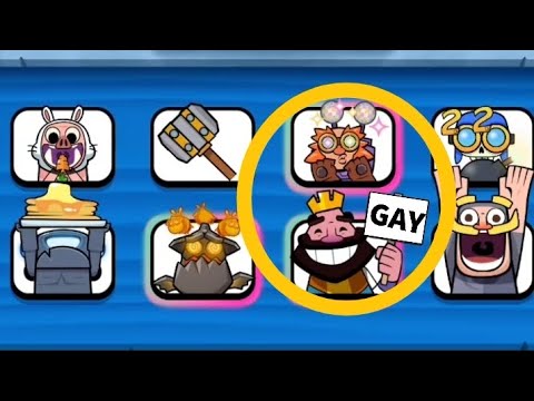 If clash royale emotes has logic 😂 #3