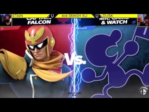 4o4 Ultimate Weekly XLI - FTM| Stain (Captain Falcon) vs 4o4| Dusk (Mr. Game & Watch) - Winners Semi