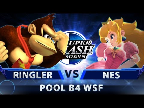 SoCal Arcadian - Ringler (DK) vs. Nes (Peach) - SSBM Pool B4 WSF - Smash Melee