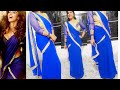 How To Drape Saree How To Wear Tight Fitting Saree Like A Bollywood Actress Poojarishi