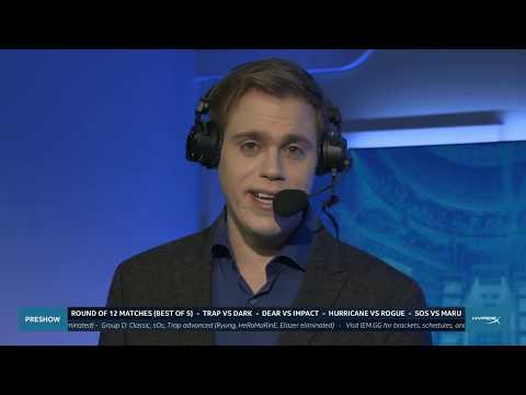 SC2 Trap vs Dark - P vs Z - Starcraft 2 - Ro12 IEM Katowice 2018