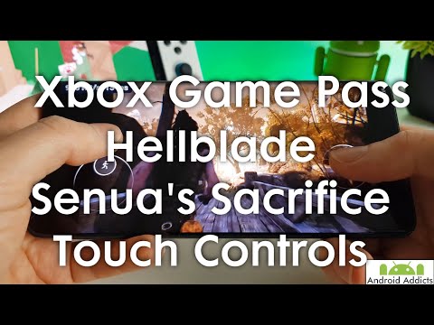 Xbox Game Pass Mobile Touch Control Games - Hellblade Gameplay