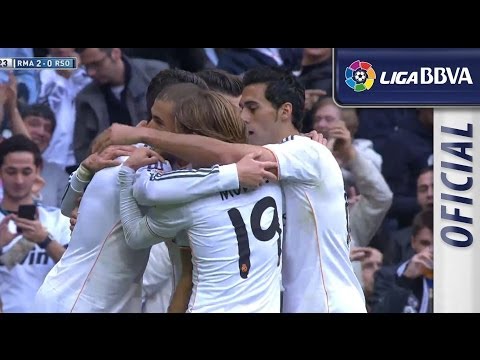 Gol de Benzema (2-0) en el Real Madrid - Real Sociedad - HD