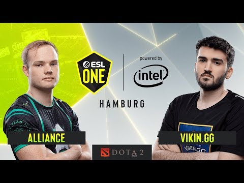 Dota2 - Alliance vs. Vikin.gg - Game 1 - Group A - ESL One Hamburg 2019
