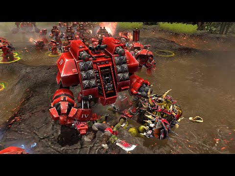 Blood Angels vs Orks - Astartes Mod - Warhammer 40K Dawn Of War 2 Retribution