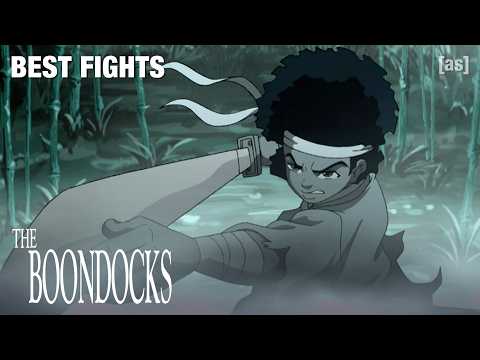 Best Fights in The Boondocks | adult swim