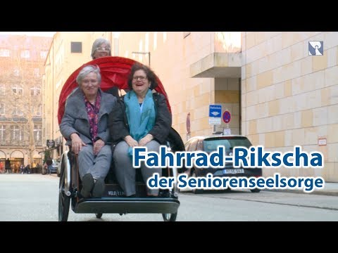 Neue Fahrrad-Rikscha für die Seniorenseelsorge