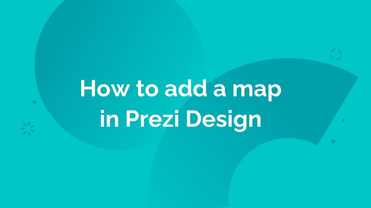 How to add a map in Infographics (Prezi Design)