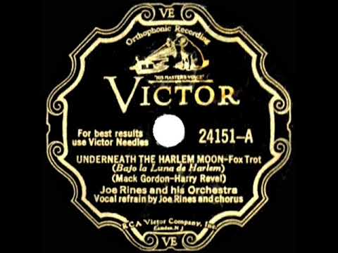 1932 HITS ARCHIVE: Underneath The Harlem Moon - Joe Rines (Joe Rines & chorus, vocal)