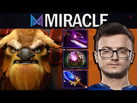 Earthshaker Dota 2 7.33 Miracle with 21 Kills - Silveredge