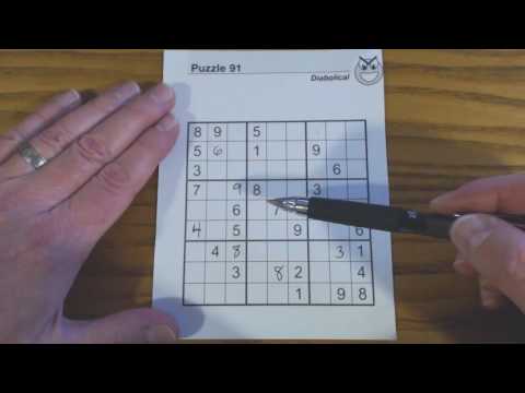 SudokuPrimer 1 - Row completion & finding twins