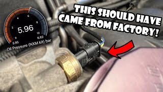 Your BMW N54 NEEDS this Oil Pressure Sensor Kit! (Install DIY)