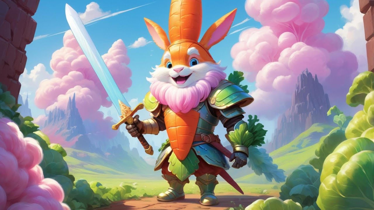 Kindergeschichten I Das Abenteuer von Sir Möhrennasen und dem magischen Keks I Märchen für Kinder 🌟✨