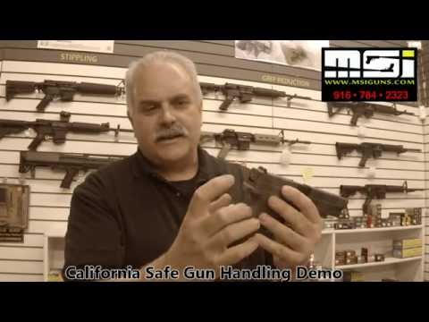 Safe Gun Handling Demo