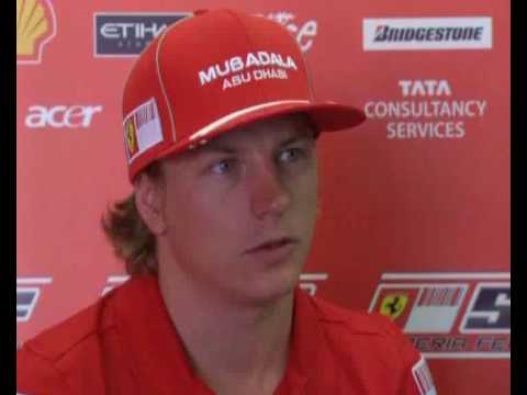 F1, GP Ungheria: Intervista a Kimi Raikkonen