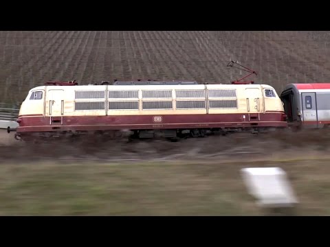 DB Br 103 vs RENAULT KANGOO -Top Gear-