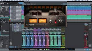 Video thumbnail for Overview - Softube Tape - Mix Engine FX Plug-in For PreSonus Studio One by Studio One Expert