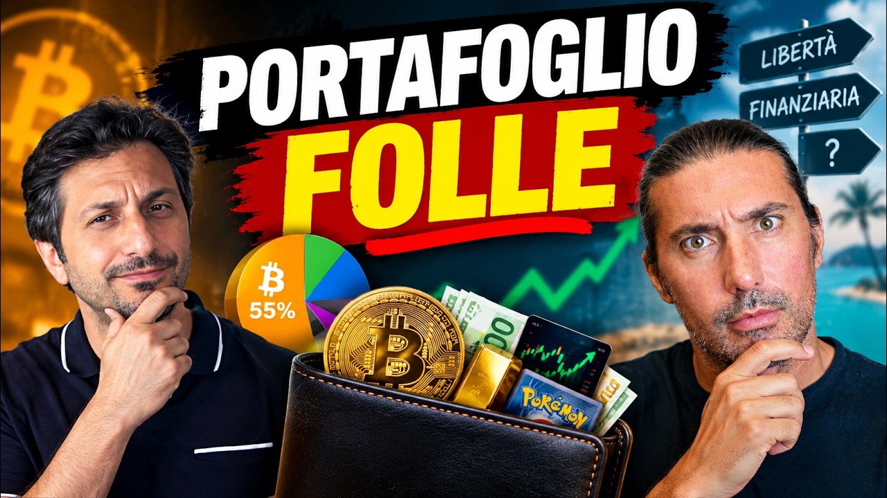 55% Bitcoin, 240.000€ di Patrimonio: Genio o Azzardo?