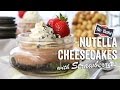 No Bake Nutella Cheesecakes With Strawberries Recipe Bits Pieces Season 1 Ep 20