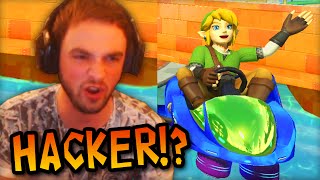 FOUND A HACKER!? - Mario Kart 8 w/ Ali-A!