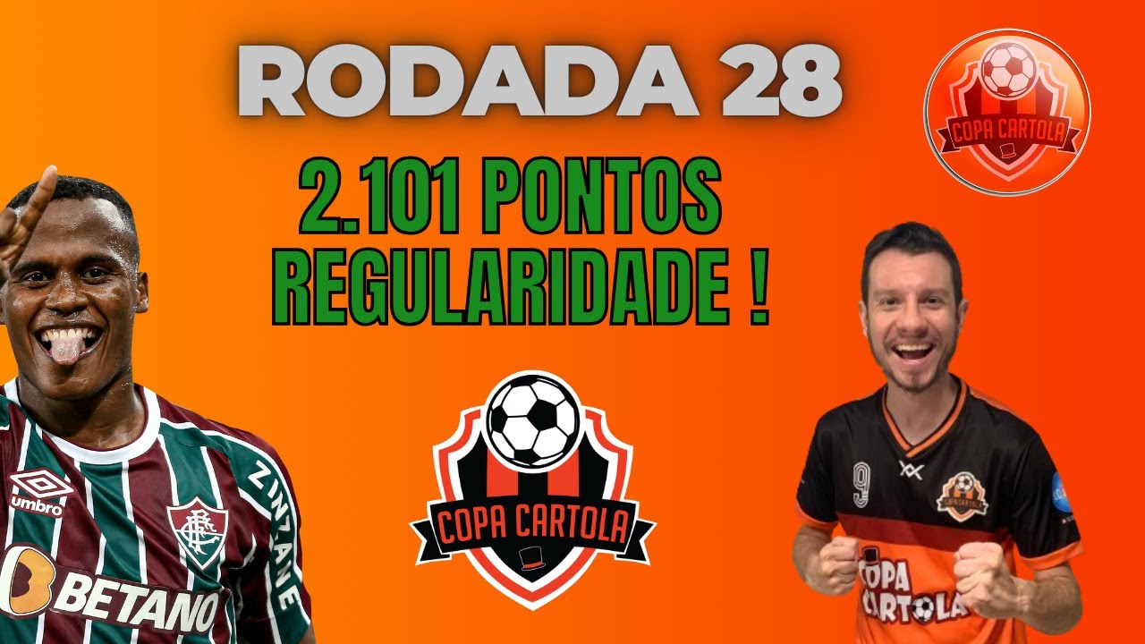TIME DO CANAL RODADA 28 #CARTOLA