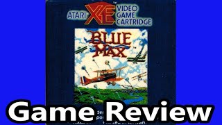 Blue Max Atari 8 Bit XL XE Review - The No Swear Gamer Ep 607