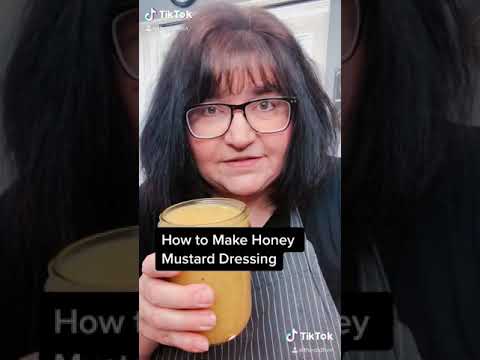 How to Make Honey Mustard Dressing 🍯