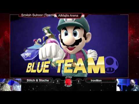Smash 4 Suhoor: Stitch & Stache vs Iron Men - LF (Pt. 2)
