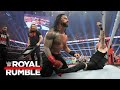 Sami Zayn Smashes Roman Reigns With A Steel Chair WWE Royal Rumble 2023 Highlights