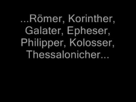 Reihenfolge der Bücher des Neuen Testaments #Bibelbücher