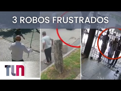 Se animaron a todo: tres robos frustrados que fueron evadidos por las propias víctimas