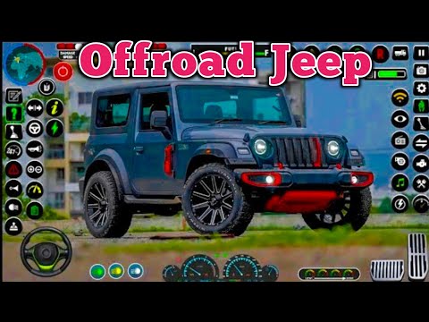 Offroad Jeep Prado Driving Simulator - Luxury SUV 4x4 Driver - Android GamePlay