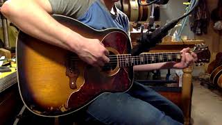 Video thumbnail for 1968 Harmony H1265 jumbo flattop guitar by Jake Wildwood & Co