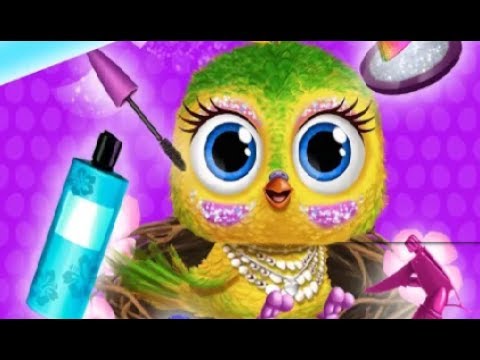 Fun Animals Care Kids Games - Baby Animal Hair Salon 3 Dress Make up Learn Game