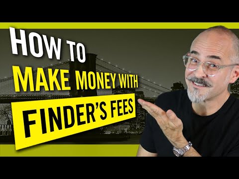 , title : 'How To Make Money With Finder's Fees Agreements - Getting Paid for Work You Don't Do'