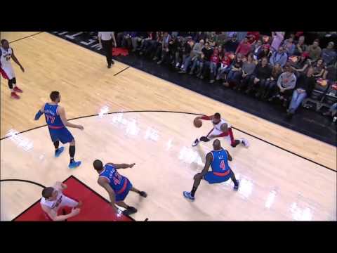 Raptors Highlights: JJ Goes Reverse And-One - March 22, 2015