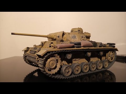 Full video build of the Tamiya 1:35th scale PANZER III AUSF. L