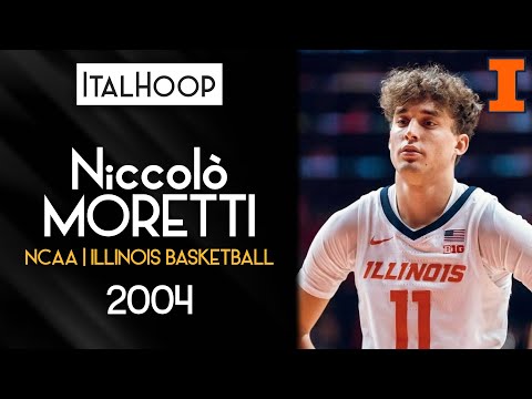 Niccolò Moretti - 2004 - Highlights Illinois University 2024