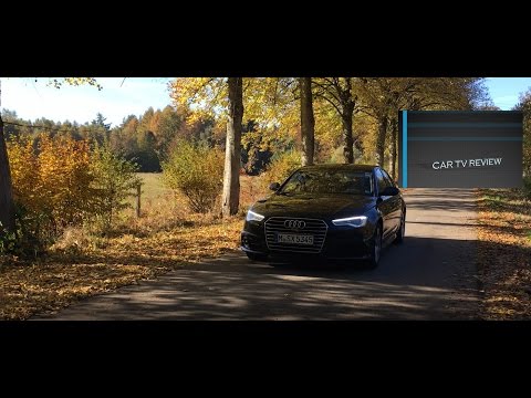Audi A6 2.0 TDI Ultra S Tronic 2016 detailed review, startup and POV drive