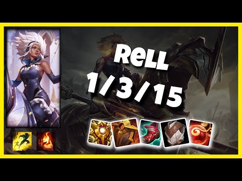 Rell vs Galio BR Challenger SUPPORT (1/3/15) - v11.3