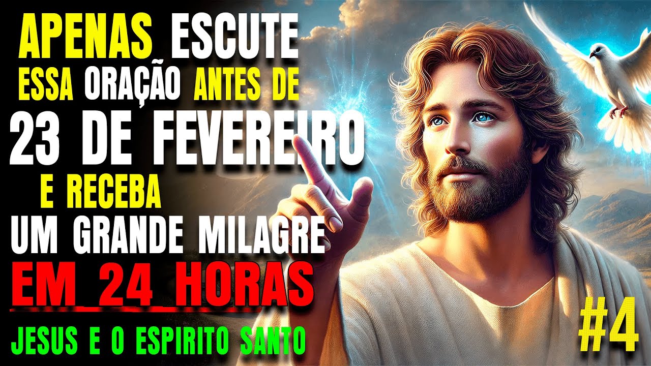 ✨Receba seu Grande Milagre em 3 HORAS! 🙏🏻 Poderosa Oração EFFATÁ (Oração #04)