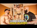 COACH RUBENS AVALIOU O SHAPE INICIAL DA PREPARAÇÃO!! *físico e bf iniciais*
