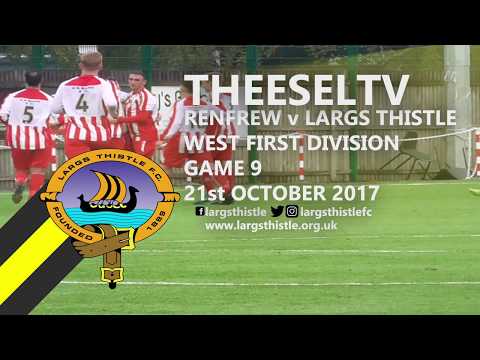 Renfrew 3-1 Largs Thistle - West First Division, 21st October 2017