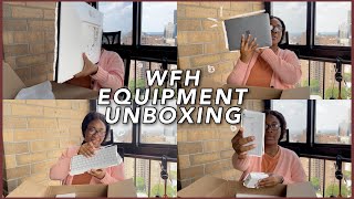 Unboxing Work From Home Equipment