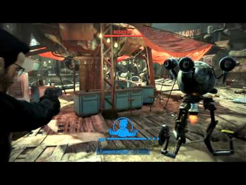 Fallout 4 someone calls me scary after wiping out Diamond City