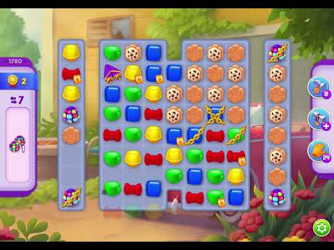 HomeScapes Level 1780 no boosters (18 moves)